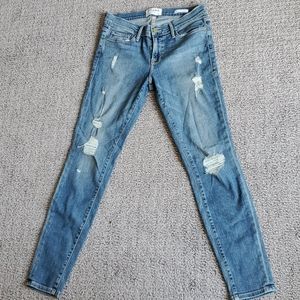 Frame Distressed Le Skinny de Jeanne sz 29